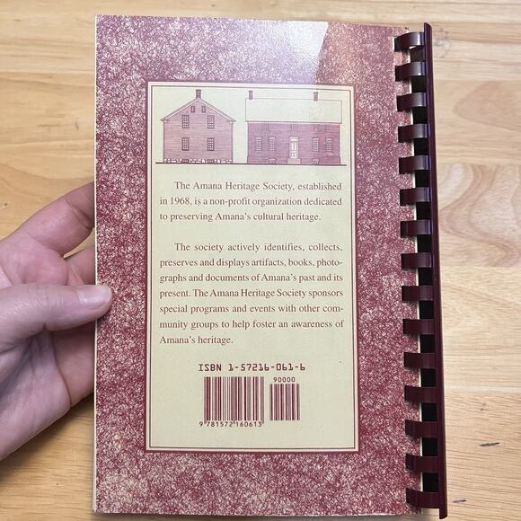 Guten Appetit Amana Kitchens Heritage Society Cookbook 1985 Vintage - Picture 16 of 16